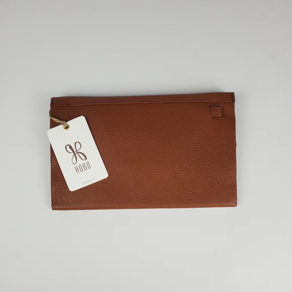 HOBO Toffee Brown Wristlet Clutch - Picture 5 of 10